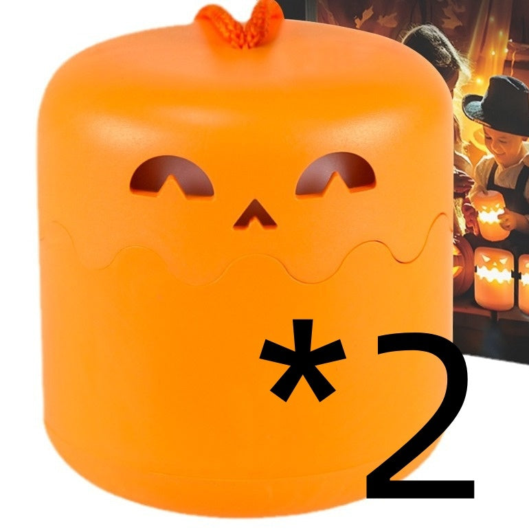 Halloween Pumpkin Lamp Foldable Portable Small Night Lamp - Bellarte Enchanté Halloween Pumpkin Lamp Foldable Portable Small Night Lamp